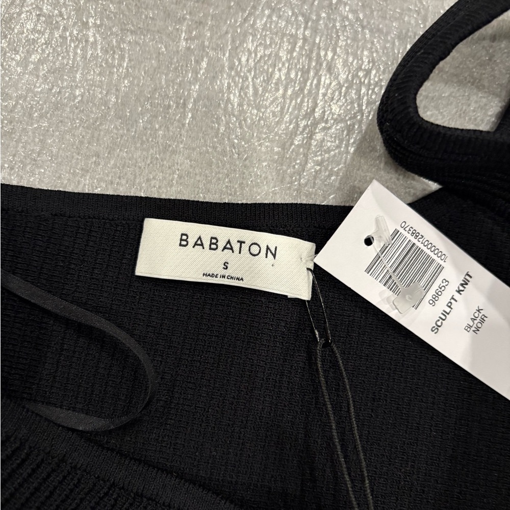 [S]Babaton Sculpt Knit One-shoulder Dress - Picture 6 of 10